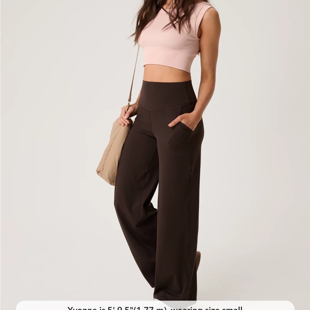 NWOT OFFLINE By Aerie Real Me XTRA High Waisted Trouser EXTRA SMALL SHORT